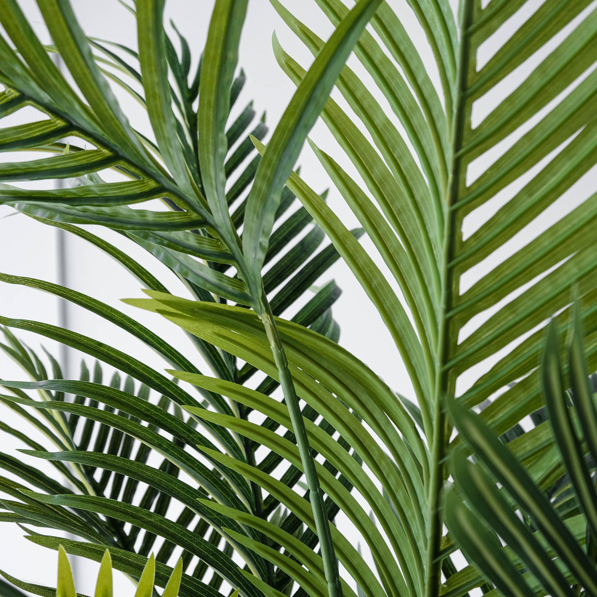 faux-palm tree leaves
