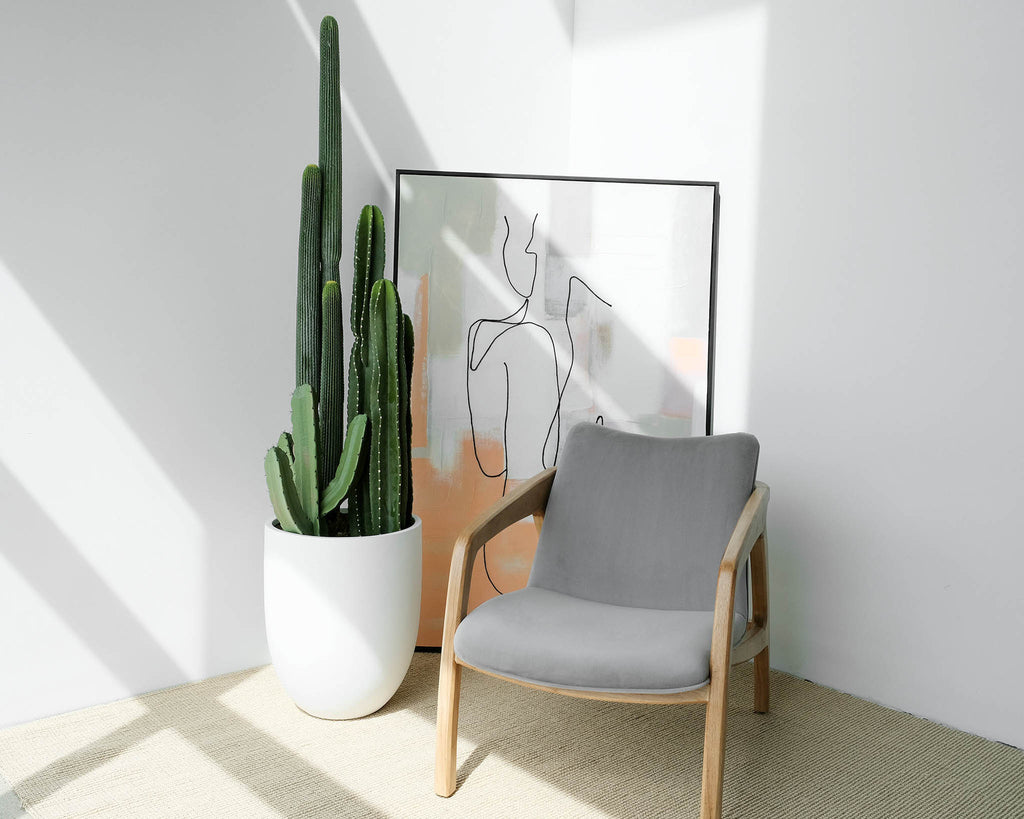 Stylish accent chair in contemporary design, adding elegance to any room decor