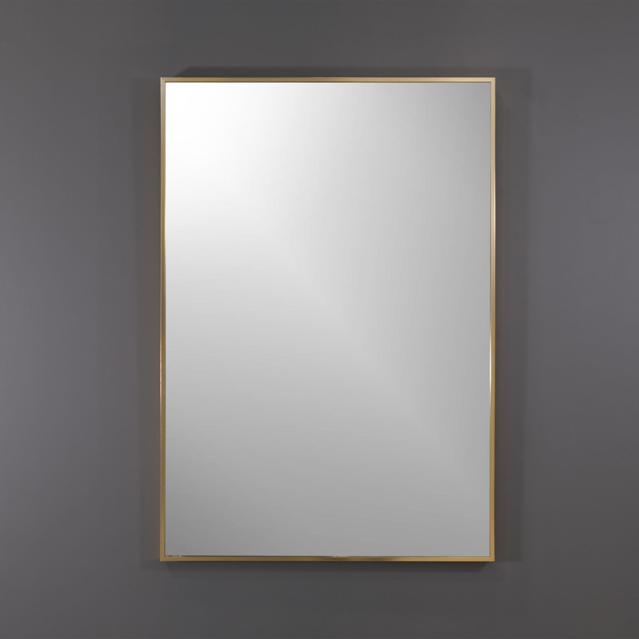 gold framed wall mirror